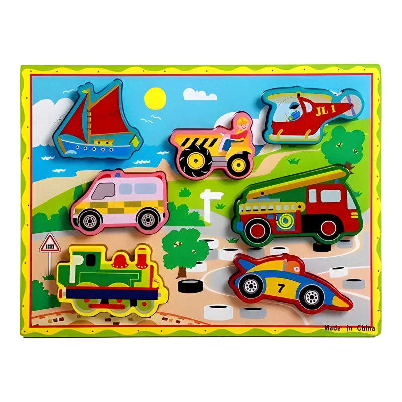 SET X2 PUZZLES MADERA DIDACTICO NUMEROS LETRAS ANIMALES #2 - 2