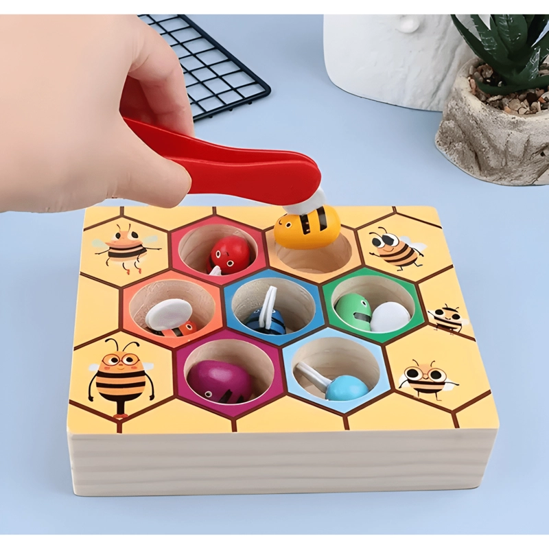 CLASIFICACION DE COLOR ABEJAS JUEGO DIDACTICO PARA NIÑOS #1 - 1
