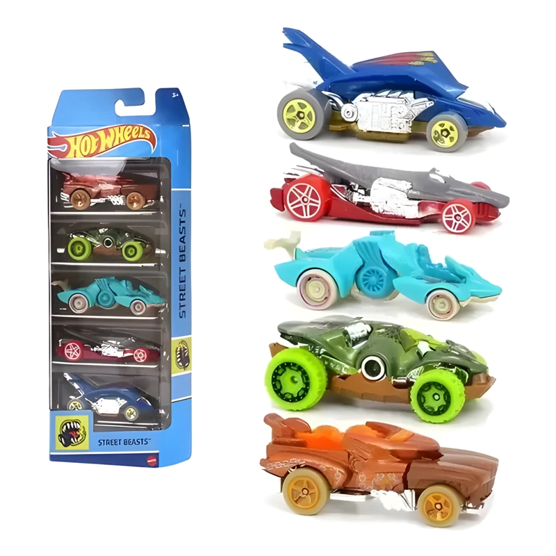 PACK 5 AUTOS HOT WHEELS COLORES SURTIDOS - 1