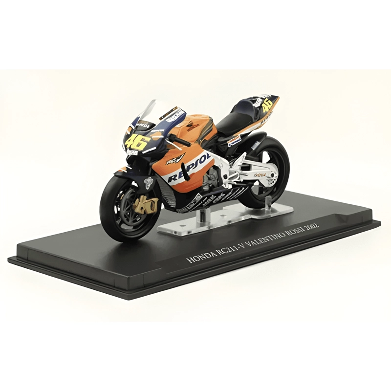 MOTO HONDA RC211V PILOTO VALENTINO ROSSI 2002 - 2