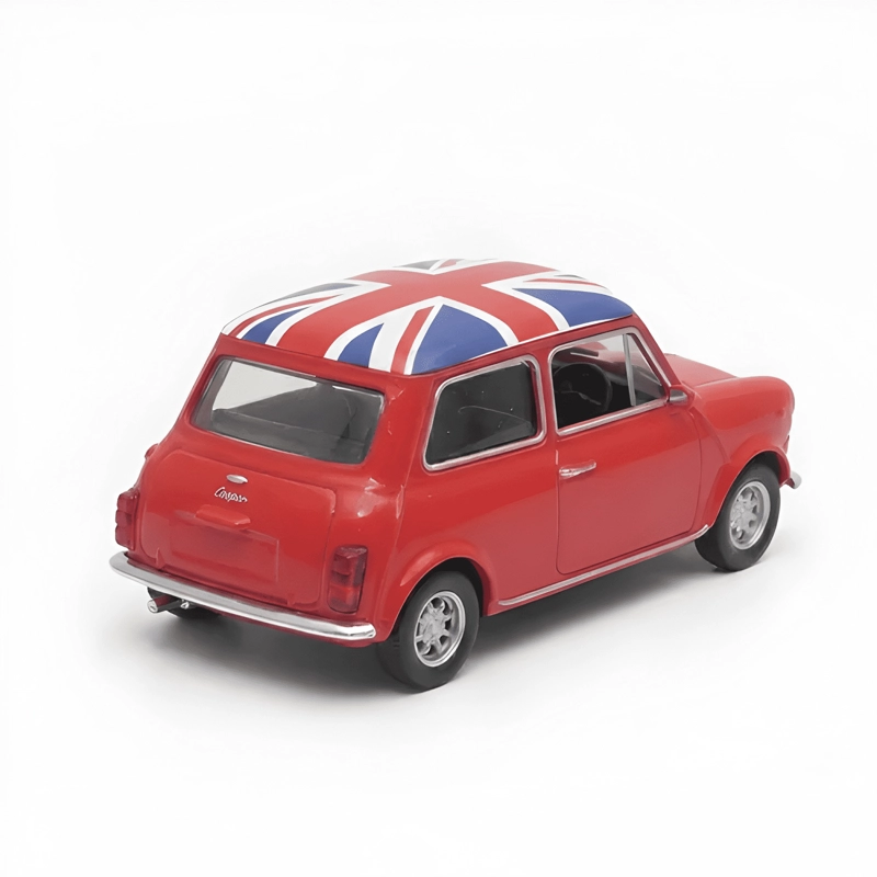 AUTO MINI COOPER 1300 UK FLAG S COLECCIONABLE - 3