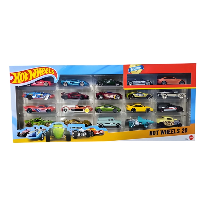 PACK 20 AUTOS HOT WHEELS COLECCIONABLES ESCALA 1:64 - 2