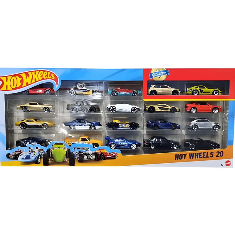 PACK 20 AUTOS HOT WHEELS COLECCIONABLES ESCALA 1:64 - 3