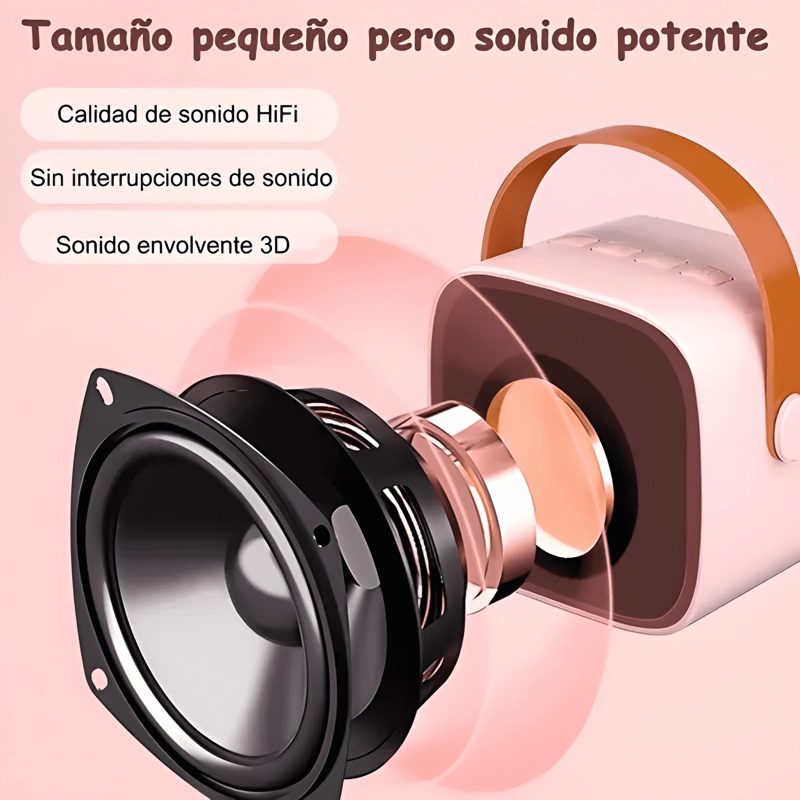 ALTAVOZ BLUETOOTH INALAMBRICO CON MICROFONO PARA NIÑOS #2 - 2
