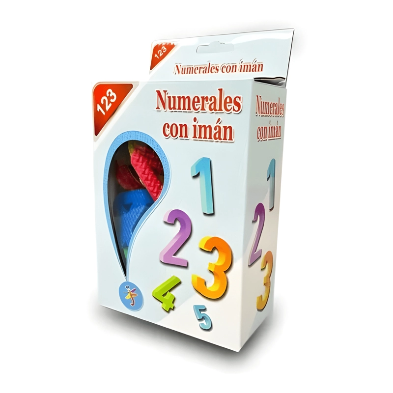LETRAS NUMEROS CON IMAN APRENDIZAJE JUEGOS DIDACTICOS NIÑOS - 1
