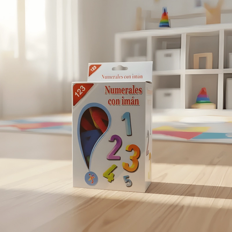 LETRAS NUMEROS CON IMAN APRENDIZAJE JUEGOS DIDACTICOS NIÑOS - 2
