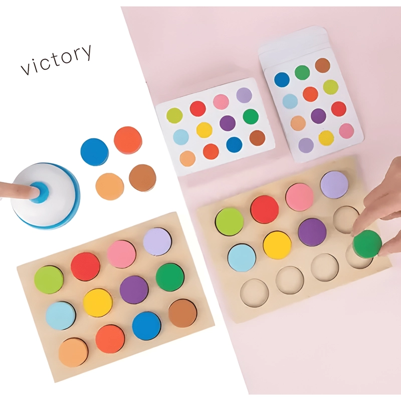 JUEGO DIDACTICO PATRONES DE FLECHAS Y ENCAJE PARA NIÑOS #1 - 3
