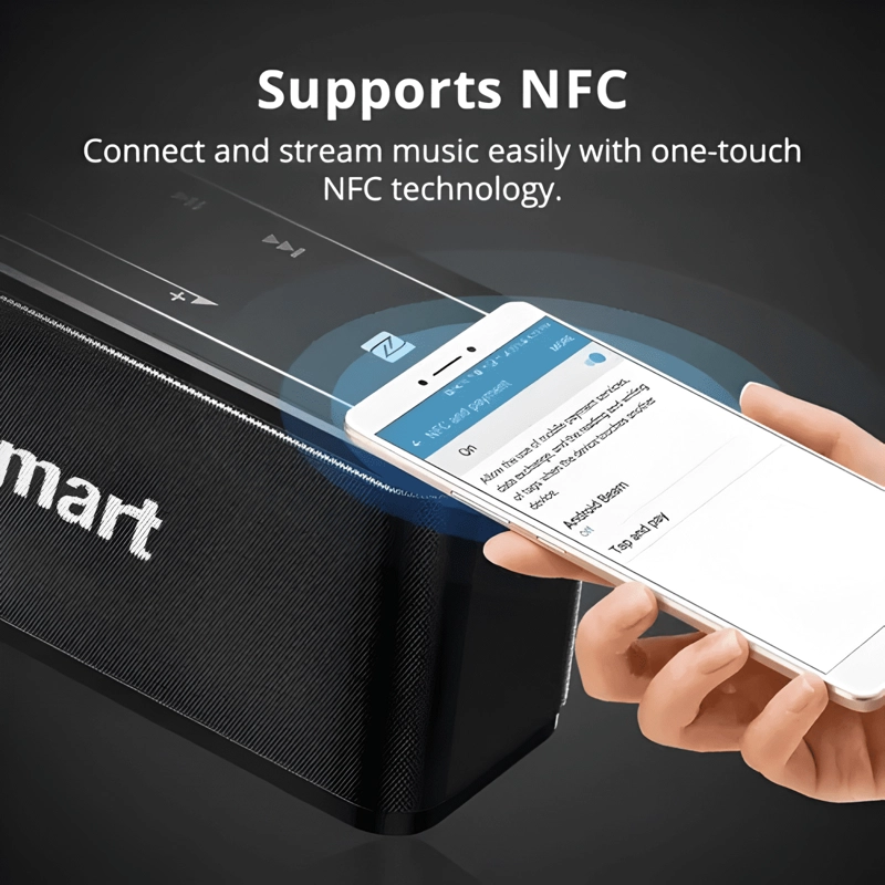 BOCINA BLUETOOTH MEGA 40W ,NFC , DEEP BASS ,TOUCH - 3