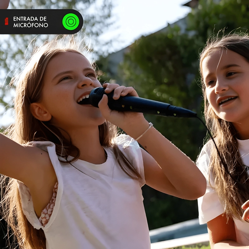 PARLANTE KARAOKE VOICE3 BLUETOOTH CON MICROFONO - 4