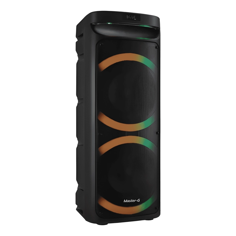 PARLANTE BLUEOOTH KARAOKE 8IN X2 60W TWS RADIO NEGRO #1 - 3