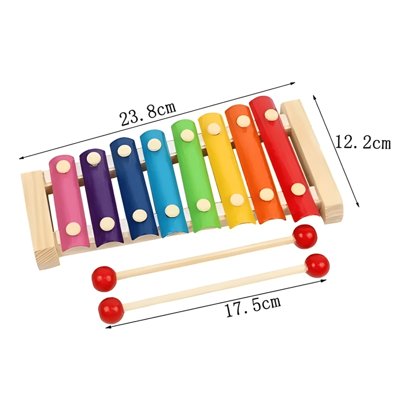 PACK 10 JUGUETES DIDACTICOS DE MADERA PARA NIÑOS MONTESSORI - 2