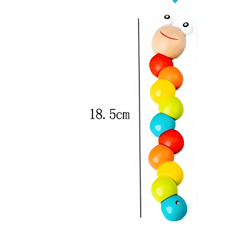 PACK 10 JUGUETES DIDACTICOS DE MADERA PARA NIÑOS MONTESSORI - 3