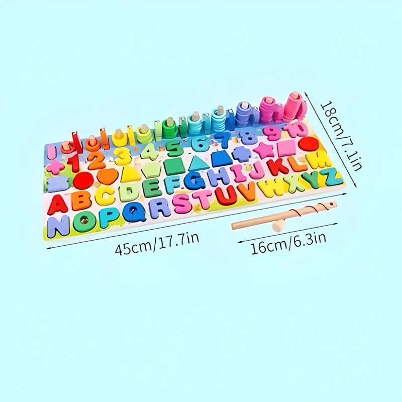 JUGUETES DE TABLERO DE LOGARITMO MONTESSORI #1 - 1