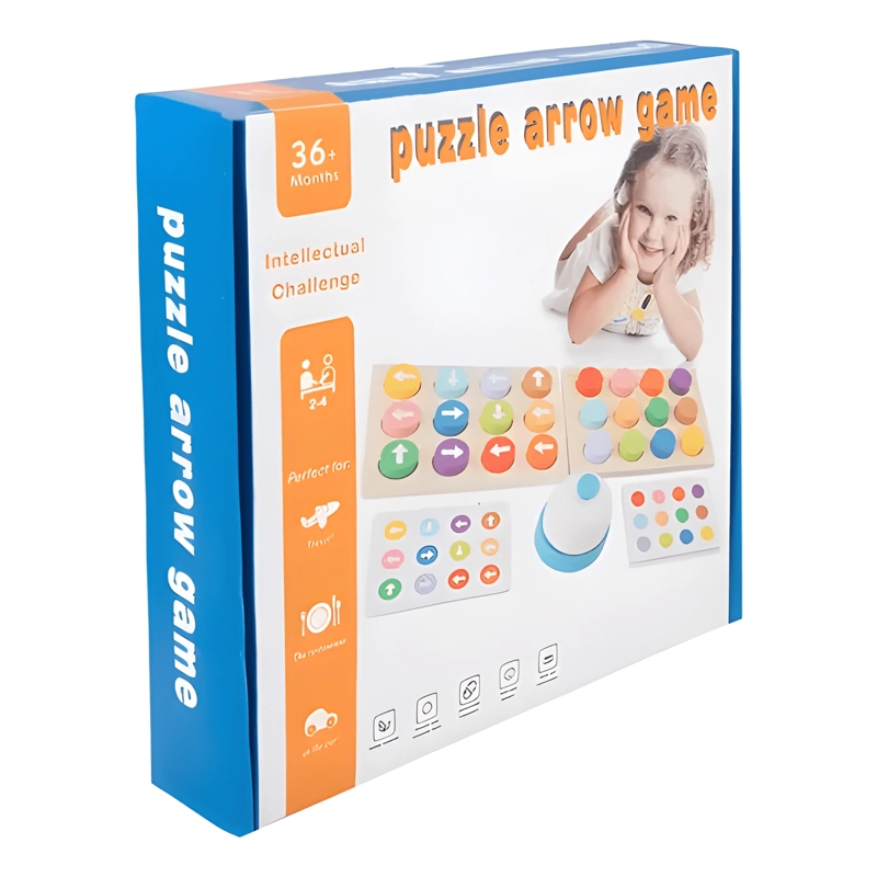 JUEGO DIDACTICO PATRONES DE FLECHAS Y COLORES PARA NIÑOS - 1