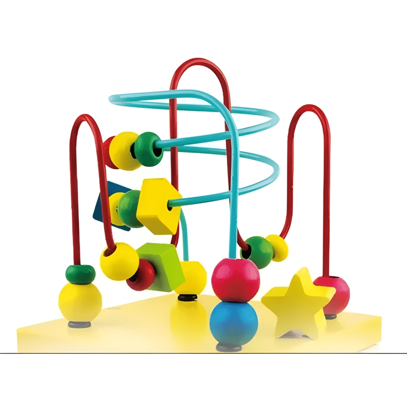 CUBO DIDACTICO INFANTIL ESTIMULANTE JUGUETE DE MADERA NIÑOS - 4