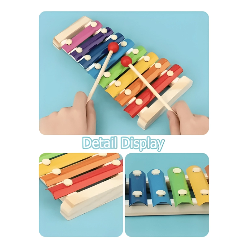 5PCS JUEGO DIDACTICO SENSORIAL BEBE  ESTIMULACION TEMPRANA #1 - 3