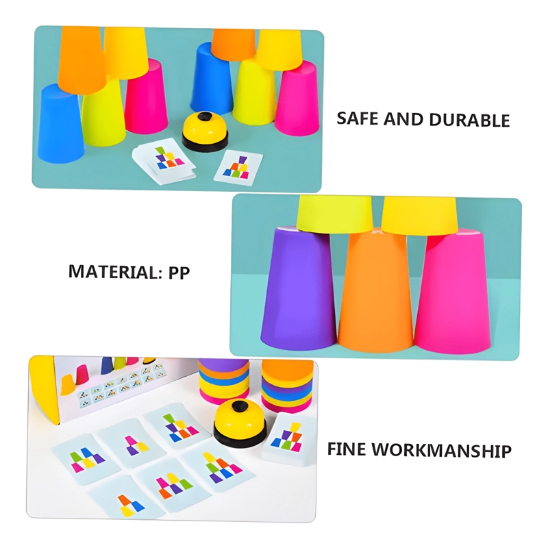 JUEGO DE VASOS APILABLES STACKKED CUP ESTIMULACION COGNITIVA - 2
