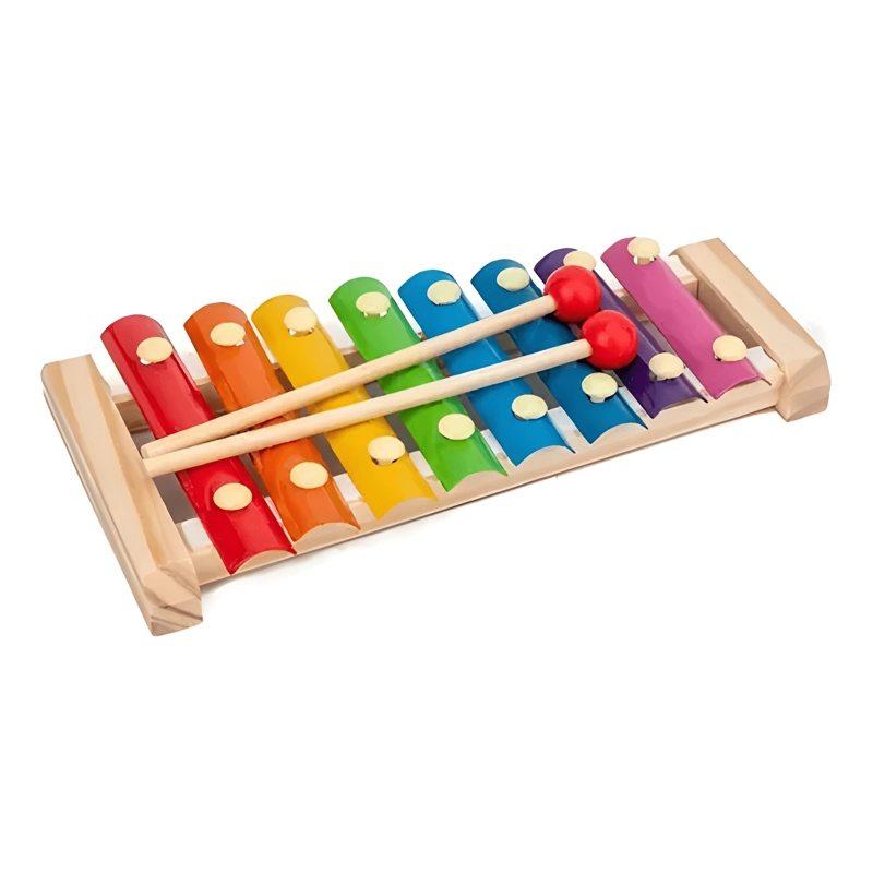 JUGUETES APRENDIZAJE DE BEBE MADERA DIDACTICO NIÑOS 9PC #5 - 2