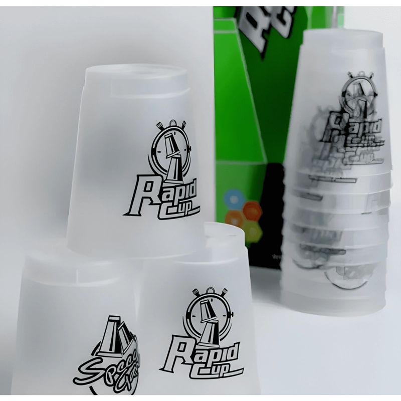 JUEGO DIDACTICO VASOS DE APILAMIENTO RAPIDO JUGUETE - 4