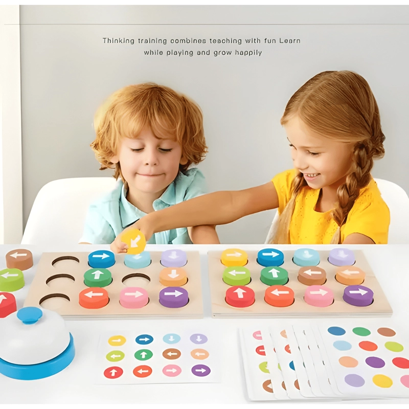 JUEGO DIDACTICO PATRONES DE FLECHAS Y ENCAJE PARA NIÑOS #2 - 2