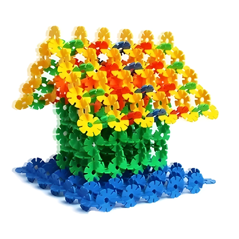 SET CONECTOR COPO DE NIEVE ENCAJE MOTRICIDAD MONTESSORI 200P - 2