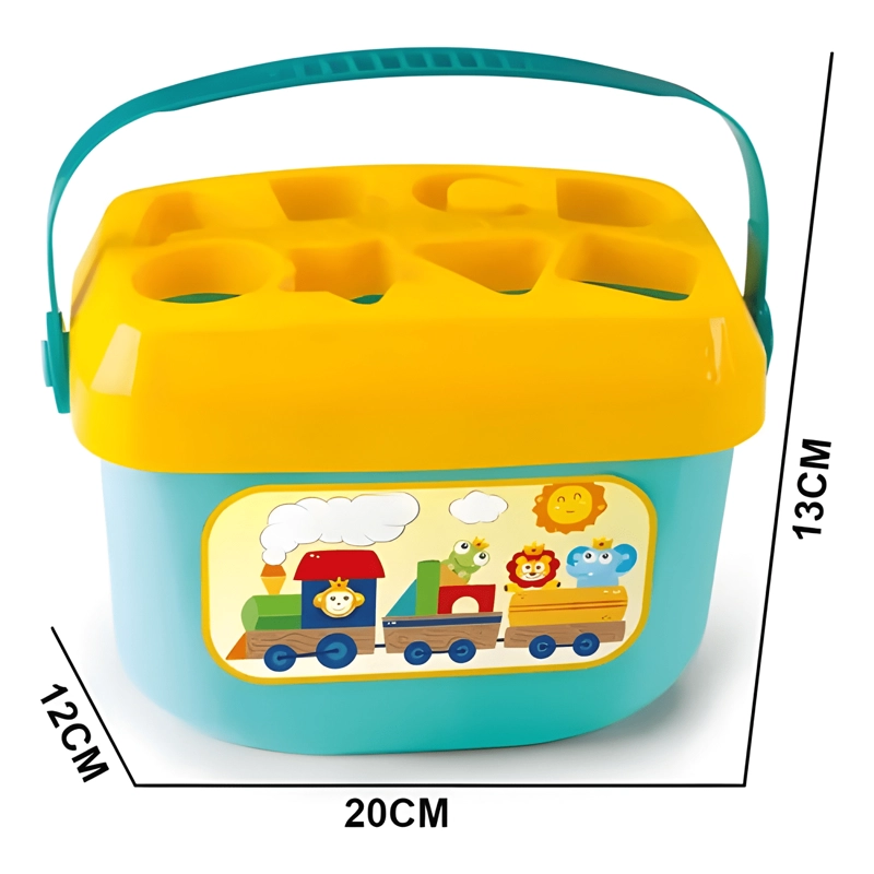 JUEGO BALDE MIS PRIMEROS BLOQUES DE ENCAJE PARA BEBE - 1