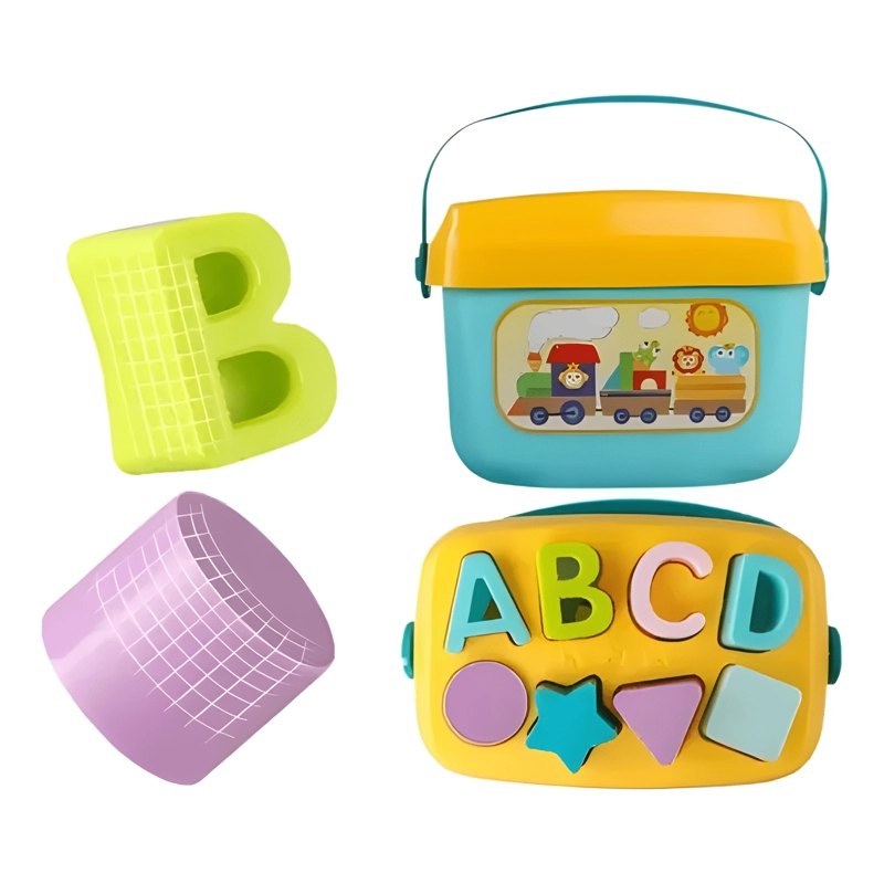 JUEGO BALDE MIS PRIMEROS BLOQUES DE ENCAJE PARA BEBE - 2