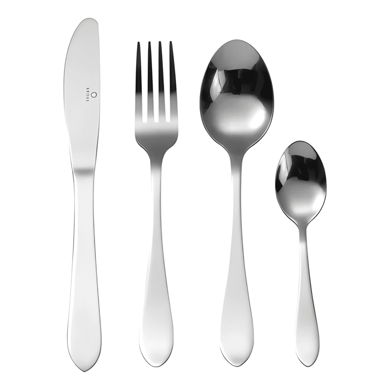 SET CUBIERTOS 24 PIEZAS ACERO INOX VANCOUVER APTO - 1