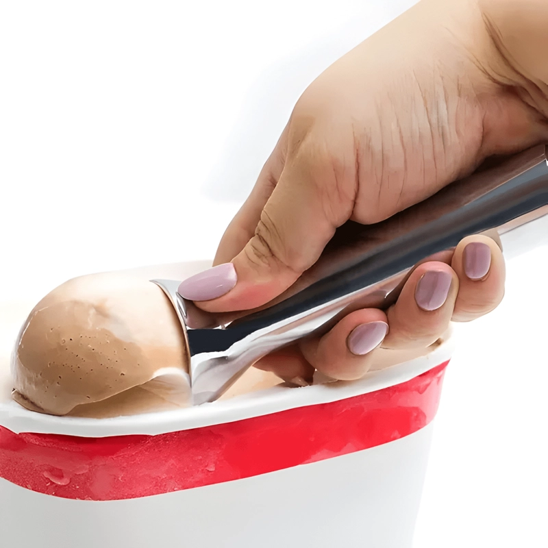 CUCHARA DE HELADOS MANITO ALUMINIO 60 CC / 2 OZ - 4