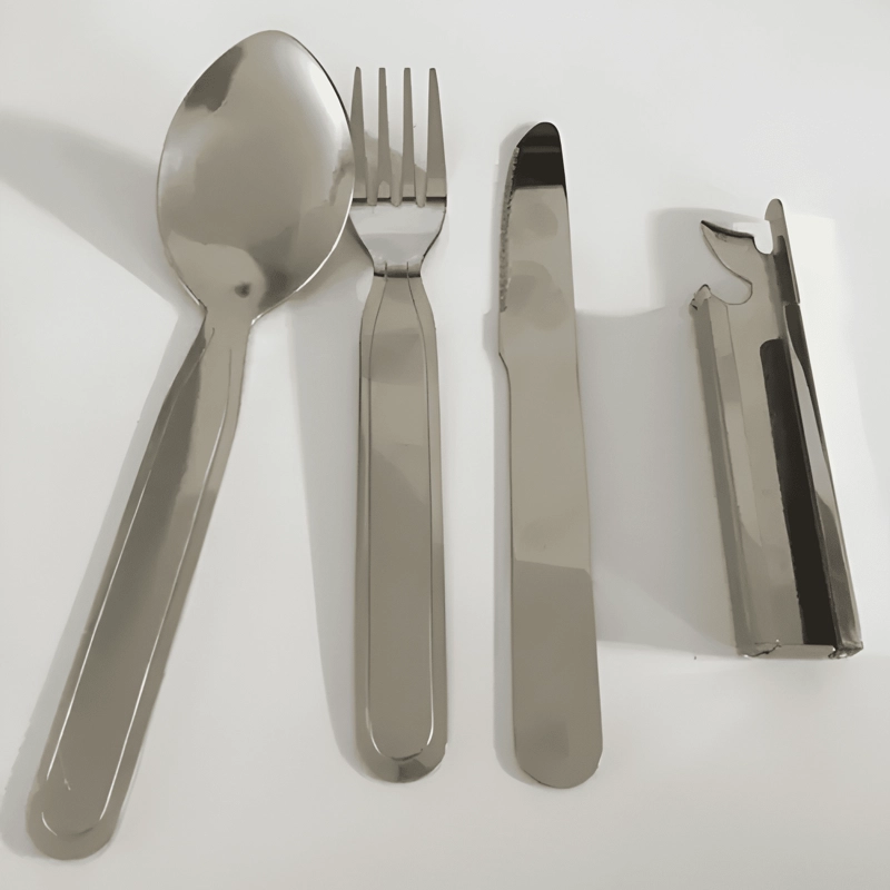 KIT CUBIERTOS CAMPING 4-1 ABRELATAS SERVICIOS CAMPING - 3
