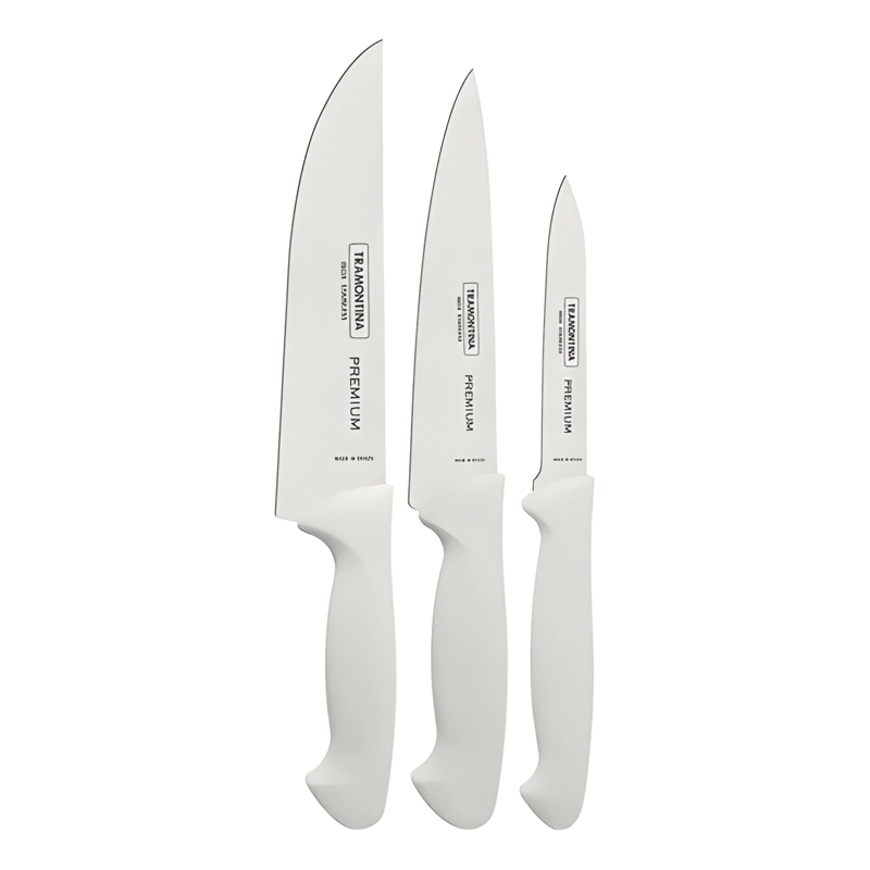 JUEGO DE CUCHILLOS 3 PIEZAS LINEA PREMIUM - 1