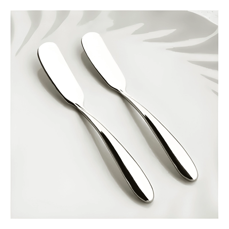 SET 3 CUCHILLOS PARA MANTEQUILLA ACERO INOXIDABLE 16 5CM #2 - 2