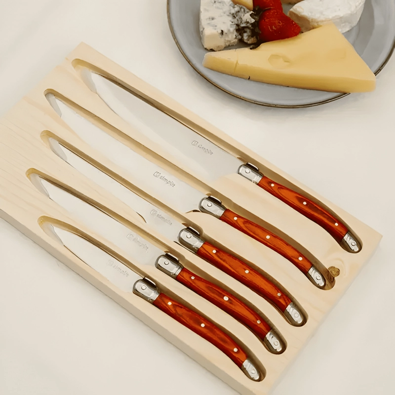 SET CUCHILLOS 5 PCS ACERO INOXIDABLE - 1