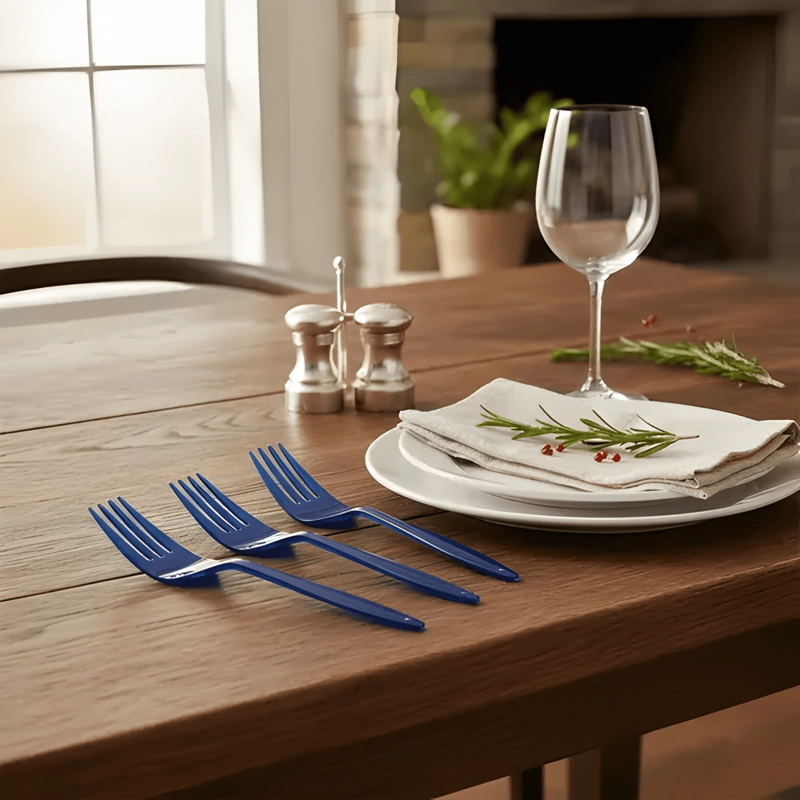 TENEDOR DESECHABLE VARIEDAD COLORES X20 COTILLON ACTIVARTE - 2