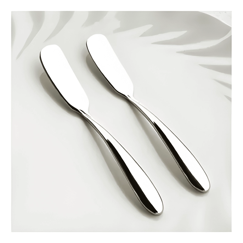 SET 3 CUCHILLOS PARA MANTEQUILLA ACERO INOXIDABLE 16 5CM #1 - 2