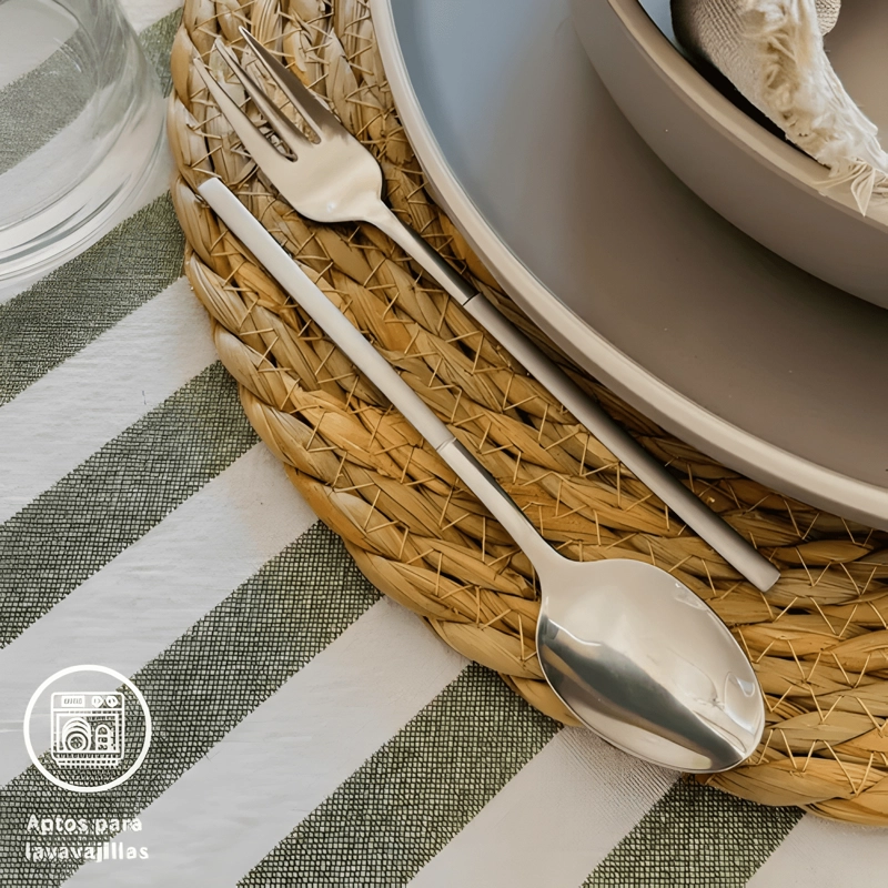 SET DE CUCHILLERIA 30 PCS CUBIERTOS ACERO INOXIDABLE - 3