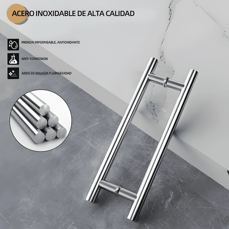 MANILLON ACERO INOXIDABLE 50 CM PARA TODA CLASE DE PUERTA #2 - 4