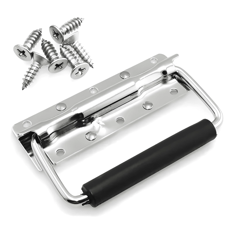 MANILLA METALICA TIRADOR PLEGABLE PARA CASE O CAJA #1 - 1