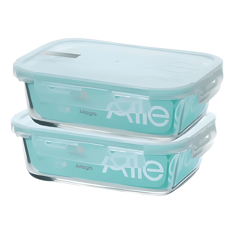 PACK 2 TAPER HERME TICO VIDRIO COMIDA 750 + 600 ML - 1