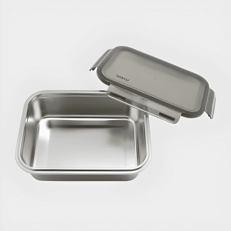 CONTENEDOR HERME TICO DE ACERO 2,3 L - 2