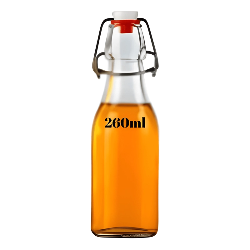 BOTELLA DE VIDRIO 330 ML TAPA SWING TOP, CERVEZA/JUGO 3U - 1
