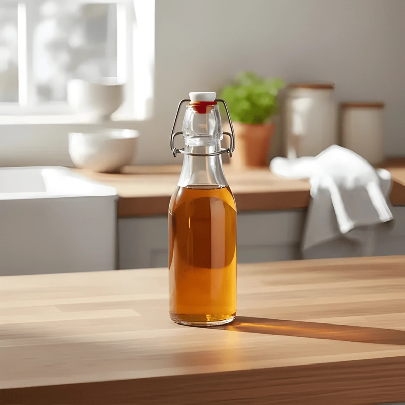 BOTELLA DE VIDRIO 330 ML TAPA SWING TOP, CERVEZA/JUGO 3U - 4