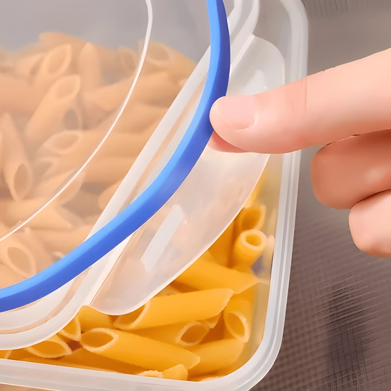 TAPER CONTENEDOR HERME TICO PLASTICO 500 ML COMIDA 3U - 1