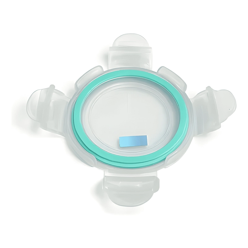 MINI CONTENEDOR TAPER DE VIDRIO HERME TICO 165 ML 10U - 1