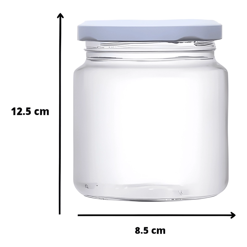 PACK 18 FRASCO CONSERVERO CON TAPA 500 ML - 1