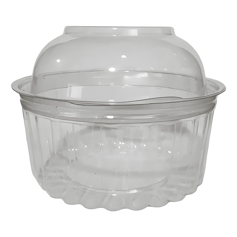 POTE CONTENEDOR BISAGRA ENSALADERO TAPA DOMO 50U - 2