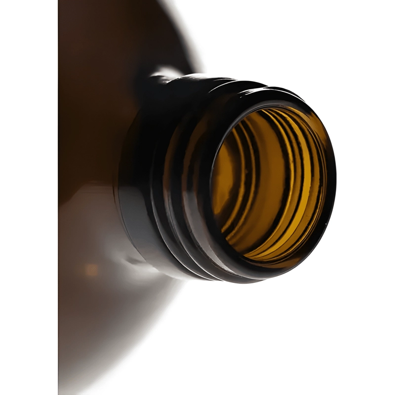 BOTELLA DE VIDRIO CILINDRICA 1 L PARA ALIMENTOS - 3