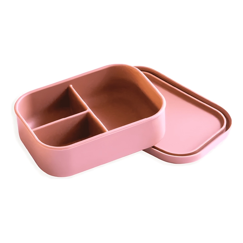 CONTENEDOR PLASTICO HERME TICO BENTO BOX, ROJO - 2