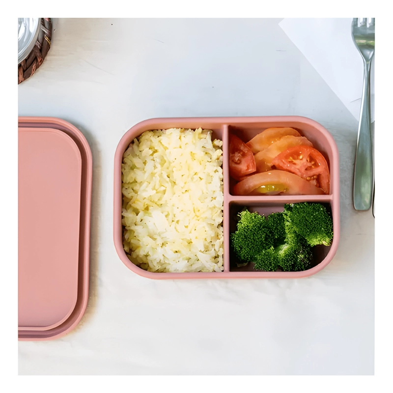 CONTENEDOR PLASTICO HERME TICO BENTO BOX, ROJO - 4