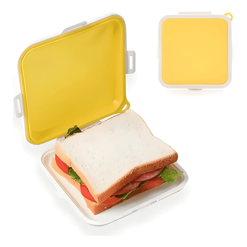 TAPER DE COMIDA PLEGABLE DE SILICONA #2 - 1